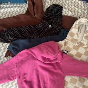 Bundle of 5- Sweater and hoodies from Zara